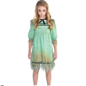 Girls creepy doll costume